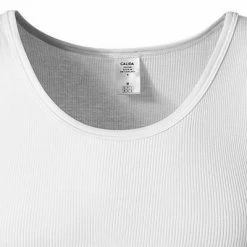 Bestes Angebot 💯 CALIDA Athletic-Shirt 10110/001 Tanktop, Baumwolle, Weiß 🛒 -Wäsche Verkaufsladen 374251 norm2