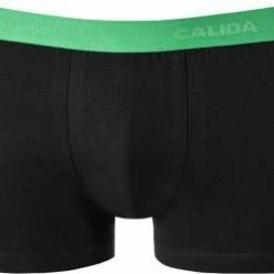 Bester Verkauf ✨ CALIDA Boxer 3er Pack 26341/774 Trunks, Baumwoll-Stretch, Schwarz, Rot-blau-grün ⌛ -Wäsche Verkaufsladen 374273 norm3