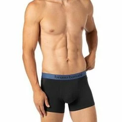 Am billigsten 💯 bruno banani Shorts 2er Pack Flow. 2203-1388/4312 Trunks, Baumwoll-Stretch, Blau, Denim-graphit 🛒 -Wäsche Verkaufsladen 374298 norm2