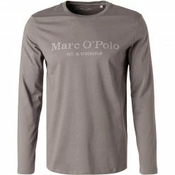 Rabatt ⌛ Marc O'Polo Longsleeve 127 2220 52152/945 Baumwolle, Taupe ⭐