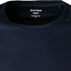 Budget ✔️ OLYMP Casual Modern Fit T-Shirt 5600/84/18 Longsleeve, Baumwolle, Marine 😉 -Wäsche Verkaufsladen 374442 norm2