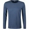 Angebote 🛒 OLYMP Casual Level Five B. Fit T-Shirt 5640/84/13 Longsleeve, Body Fit, Baumwolle-Kaschmir, Rauchblau meliert, Rauchblau 👍