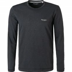 Rabatt 👏 Marc O'Polo Longsleeve M27 2222 52080/991 Bio Baumwolle, Anthrazit meliert, Anthrazit ❤️