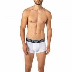 Besorgen 🔔 EMPORIO ARMANI Trunk 111389/1A516/00010 Baumwoll-Stretch, Weiß 👍
