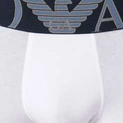 Besorgen 🔔 EMPORIO ARMANI Trunk 111389/1A516/00010 Baumwoll-Stretch, Weiß 👍 -Wäsche Verkaufsladen 374590 norm2