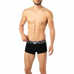 Top 10 🤩 EMPORIO ARMANI Trunk 111389/1A516/00020 Baumwoll-Stretch, Schwarz 🎁