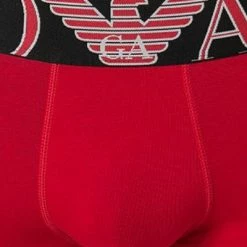 Auslauf 😉 EMPORIO ARMANI Trunk 111389/1A516/12174 Baumwoll-Stretch, Rot 🤩 -Wäsche Verkaufsladen 374594 norm2