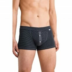 Besorgen 🔥 Schiesser Revival Karl-Heinz Shorts 175882/208 Trunk, Baumwolle, Anthrazit meliert, Anthrazit 🔥