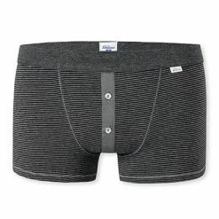 Besorgen 🔥 Schiesser Revival Karl-Heinz Shorts 175882/208 Trunk, Baumwolle, Anthrazit meliert, Anthrazit 🔥 -Wäsche Verkaufsladen 374919 norm4