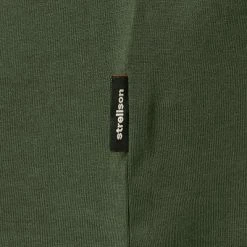 Schlussverkauf 🥰 Strellson T-Shirt Tyler 30028482/311 Longsleeve, Pima Baumwolle, Olivgrün, Tannengrün 💯 -Wäsche Verkaufsladen 374959 norm3