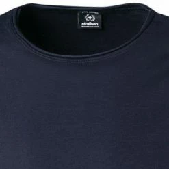 Rabatt 🤩 Strellson T-Shirt Tyler 30028482/401 Longsleeve, Pima Baumwolle, Navy ⌛ -Wäsche Verkaufsladen 374960 norm2