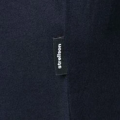 Rabatt 🤩 Strellson T-Shirt Tyler 30028482/401 Longsleeve, Pima Baumwolle, Navy ⌛ -Wäsche Verkaufsladen 374960 norm3