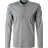 Bester Verkauf 🔔 CROSSLEY Longsleeve Hengc/748C Baumwolle, Graublau, Hellgrau 🔔