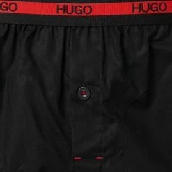 Rabatt ⭐ HUGO Boxer Shorts 2er Pack 50438748/001 Boxershorts, Baumwolle, Schwarz 🤩 -Wäsche Verkaufsladen 375422 norm2
