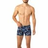 Am billigsten 🛒 bruno banani Shorts Mystery Wolf 2201-2336/1846 Trunk, Mikrofaser-Stretch, Blau gemustert, Dunkelblau-grau 🎉