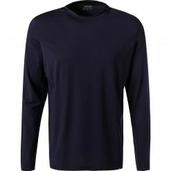 Bestes Angebot ⭐ BOGGI MILANO T-Shirt BO21A0127/02 Longsleeve, Mikrofaser atmungsaktiv, Navy 🧨