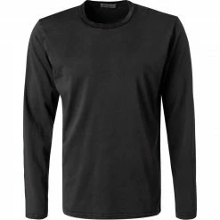 Billig ⌛ CROSSLEY Longsleeve Hasttc/900C Baumwolle, Schwarz 😍