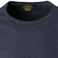 Billig ✔️ Polo Ralph Lauren Longsleeve 710671468/043 Custom Slim Fit, Baumwolle, Tiefseeblau meliert, Tiefseeblau ⭐ -Wäsche Verkaufsladen 375812 norm2