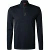 Großhandel 🎁 Strellson Longsleeve Trey 30028031/401 Regular Fit, Baumwolle, Dunkelblau 👏
