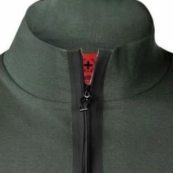 Auslauf ✔️ Strellson Longsleeve Trey 30028031/311 Regular Fit, Baumwolle, Dunkelgrün ⌛ -Wäsche Verkaufsladen 375949 norm2