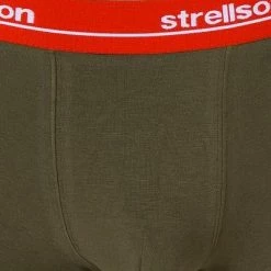 Schlussverkauf 🌟 Strellson Shorts 3er Pack 531484/702 Trunks, Baumwoll-Stretch, Navy-oliv-grau, Schwarz-grau-oliv ✨ -Wäsche Verkaufsladen 376030 norm5