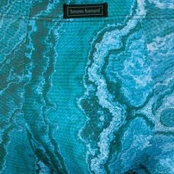 Bestes Angebot ❤️ bruno banani Shorts Primary Rock 2201-2341/06 Trunk, Mikrofaser-Stretch, Grün-blau gemustert, Grün 🤩 -Wäsche Verkaufsladen 376392 norm2