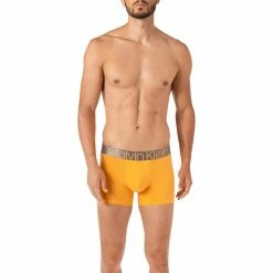Auslauf ✔️ Calvin Klein Underwear Calvin Klein ICON Trunk NB2537A/SF1 Baumwoll-Stretch, Orange 🎉