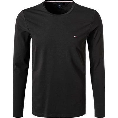 Neu ✨ Tommy Hilfiger Longsleeve MW0MW10804/BDS Slim Fit, Bio Baumwolle, Schwarz 🌟 2 Neu ✨ Tommy Hilfiger Longsleeve MW0MW10804/BDS Slim Fit, Bio Baumwolle, Schwarz 🌟 – Bild 2