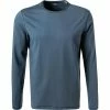 Auslauf 🌟 OLYMP Casual Modern Fit T-Shirt 5600/84/13 Longsleeve, Baumwolle, Rauchblau 👏