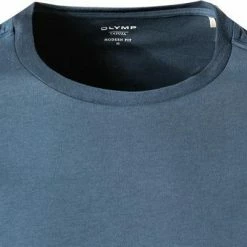 Auslauf 🌟 OLYMP Casual Modern Fit T-Shirt 5600/84/13 Longsleeve, Baumwolle, Rauchblau 👏 -Wäsche Verkaufsladen 376668 norm2