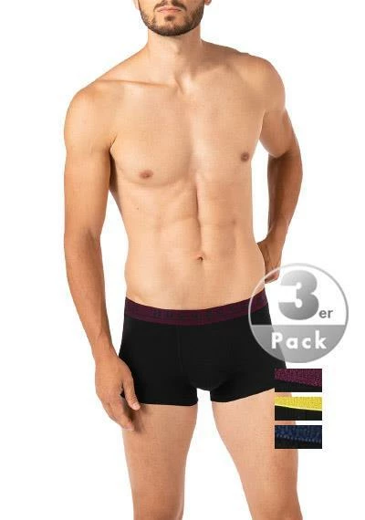 Großhandel ✨ BOSS Trunks 3er Pack 50458488/962 Baumwoll-Stretch, Schwarz, Indigo-grün-aubergine 👏 2 Großhandel ✨ BOSS Trunks 3er Pack 50458488/962 Baumwoll-Stretch, Schwarz, Indigo-grün-aubergine 👏 – Bild 2