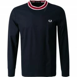 Beste Bewertungen von ⌛ Fred Perry Longsleeve M2642/608 Baumwolle, Navy ❤️