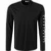 Billig 😍 NAPAPIJRI Longsleeve NP0A4FRG/041 Baumwolle, Schwarz ✔️