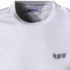 Schlussverkauf ⌛ GAS Longsleeve 300222 184451/0001 Bio Baumwolle, Weiß 🔔 -Wäsche Verkaufsladen 377302 norm2