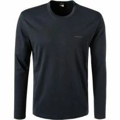Großhandel 😍 bugatti T-Shirt 8330/85192/390 Longsleeve, Baumwolle, Nachtblau 😀 -Wäsche Verkaufsladen 377358 norm