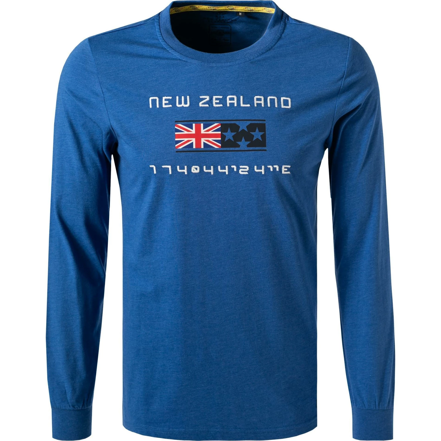 Coupon 🧨 N.Z.A. T-Shirt 21GN701A/1631 Longsleeve, Baumwolle, Blau meliert, Blau ⌛ 1 Coupon 🧨 N.Z.A. T-Shirt 21GN701A/1631 Longsleeve, Baumwolle, Blau meliert, Blau ⌛