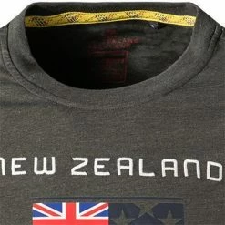 Bestpreis 🤩 N.Z.A. T-Shirt 21GN701A/1711 Longsleeve, Baumwolle, Dunkelgrün meliert, Dunkelgrün 👏 -Wäsche Verkaufsladen 377689 norm2