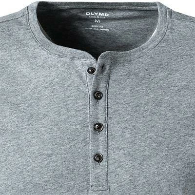 Top 10 🧨 OLYMP Casual Level F. B. F. Longsleeve 5642/84/60 Body Fit, Baumwolle-Kaschmir, Mittelgrau meliert, Mittelgrau 🎁 3 Top 10 🧨 OLYMP Casual Level F. B. F. Longsleeve 5642/84/60 Body Fit, Baumwolle-Kaschmir, Mittelgrau meliert, Mittelgrau 🎁 – Bild 3