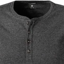Aktion 🤩 OLYMP Casual Level F. B. F. Longsleeve 5642/84/67 Body Fit, Baumwolle-Kaschmir, Anthrazit meliert, Anthrazit 🥰 -Wäsche Verkaufsladen 377782 norm2