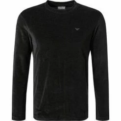 Beste Bewertungen von 🥰 EMPORIO ARMANI Longsleeve 6K1TG9/1JWBZ/0999 Baumwoll-Nicki, Schwarz 🌟 -Wäsche Verkaufsladen 377989 norm