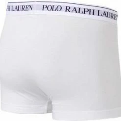 Coupon 🌟 Polo Ralph Lauren Trunks 3er Pack 714835885/001 Baumwoll-Stretch, Weiß ⭐ -Wäsche Verkaufsladen 378136 norm2