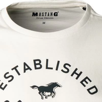 Blitzangebot 🎉 MUSTANG T-Shirt 1011484/2020 Longsleeve, Baumwolle, Weiß 🧨 3 Blitzangebot 🎉 MUSTANG T-Shirt 1011484/2020 Longsleeve, Baumwolle, Weiß 🧨 – Bild 3
