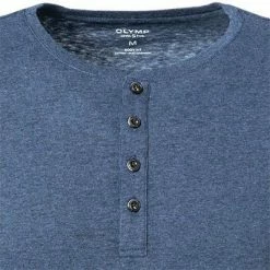 Rabatt 👏 OLYMP Casual Level F. B. F. Longsleeve 5642/84/13 Body Fit, Baumwolle-Kaschmir, Rauchblau meliert, Rauchblau 👏 -Wäsche Verkaufsladen 378401 norm2