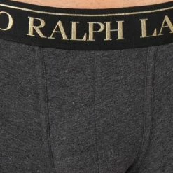 Bestpreis 🎉 Polo Ralph Lauren Trunk 714843429/003 Baumwoll-Stretch, Grau meliert, Grau-gold 🧨 -Wäsche Verkaufsladen 378504 norm2