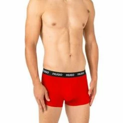 Beste Bewertungen von 🎁 HUGO Trunks 3er Pack 50449351/960 Baumwoll-Stretch, Schwarz-weiß-rot, Weiß-rot-schwarz 🔔 -Wäsche Verkaufsladen 378519 norm2