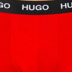 Beste Bewertungen von 🎁 HUGO Trunks 3er Pack 50449351/960 Baumwoll-Stretch, Schwarz-weiß-rot, Weiß-rot-schwarz 🔔 -Wäsche Verkaufsladen 378519 norm5