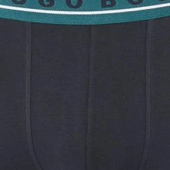 Aktion 🎉 BOSS Trunks 3er Pack 50458488/965 Baumwoll-Stretch, Dunkelblau, Rot-dunkelblau-petrol 👏 -Wäsche Verkaufsladen 378552 norm4