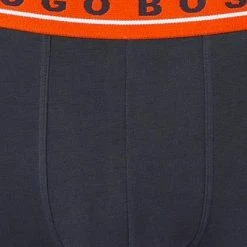 Aktion 🎉 BOSS Trunks 3er Pack 50458488/965 Baumwoll-Stretch, Dunkelblau, Rot-dunkelblau-petrol 👏 -Wäsche Verkaufsladen 378552 norm5