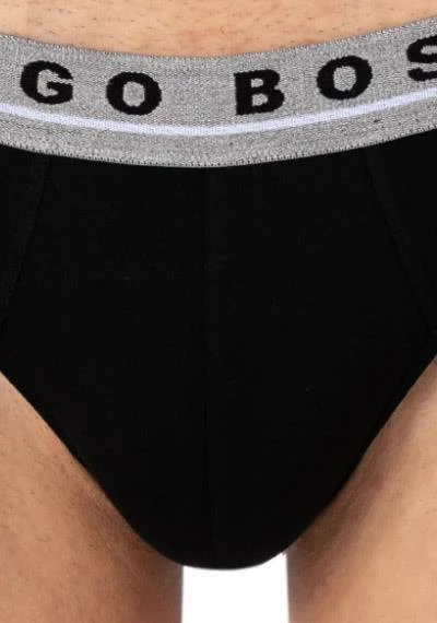 Blitzangebot 🔔 BOSS Briefs 3er Pack 50458559/961 Slips, Baumwoll-Stretch, Schwarz-weiß-grau, Schwarz-grün-grau 🔔 7 Blitzangebot 🔔 BOSS Briefs 3er Pack 50458559/961 Slips, Baumwoll-Stretch, Schwarz-weiß-grau, Schwarz-grün-grau 🔔 – Bild 7