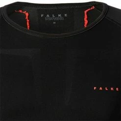 Auslauf 🔥 Falke Men Ergonomic Sport Langarm 👚 Shirt 39611/3018 Longsleeve, Tight Fit, Mikrofaser, Schwarz , Schwarz ⌛ -Wäsche Verkaufsladen 378965 norm2